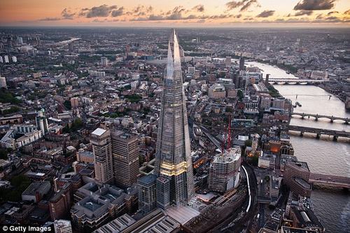 Giá thuê những tòa nhà chọc trời ở London đạt mức kỷ lục